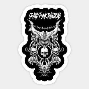 GRAND FUNK RAILROAD BAND MERCHANDISE Sticker